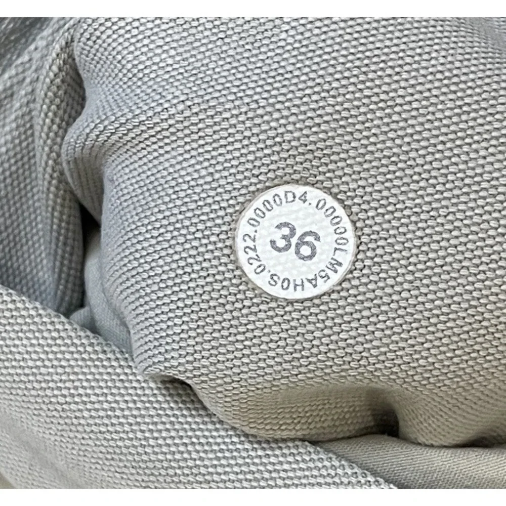 Lululemon ABC Pant Men 36x26‎ Beige Tapered 5 Pocket Commuter Golf Relaxed Fit